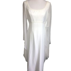 NWT Renaissance Medieval baroque elf style wedding gown MICHELANGELO